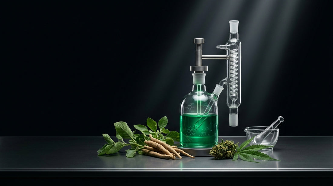 Imagen de portada: Ashwagandha and CBD: Guía Científica de Sinergia para el Estrés 2026
