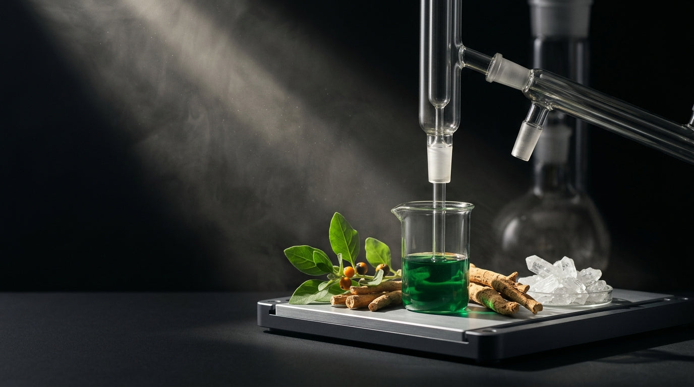 Imagen de portada: Ashwagandha and Melatonin Together: Guía Científica de Uso y Sinergia para el Sueño 2026