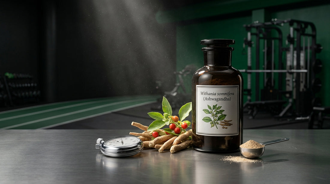 Imagen de portada: Ashwagandha for Athletes: The Science of Cortisol, Power, and Recovery