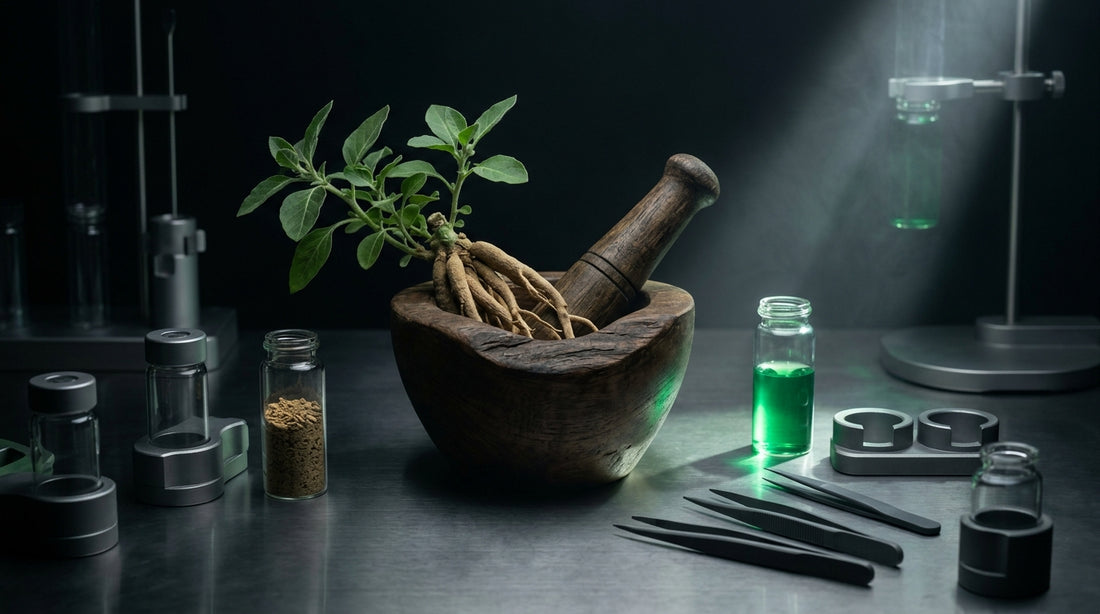 Imagen de portada: Ashwagandha Medicina Ayurvédica Historia: El Renacimiento de un Adaptógeno Milenario
