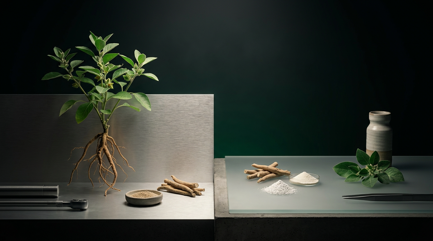 Imagen de portada: Ashwagandha para el Estrés y Cortisol: La Ciencia Detrás de tu Calma