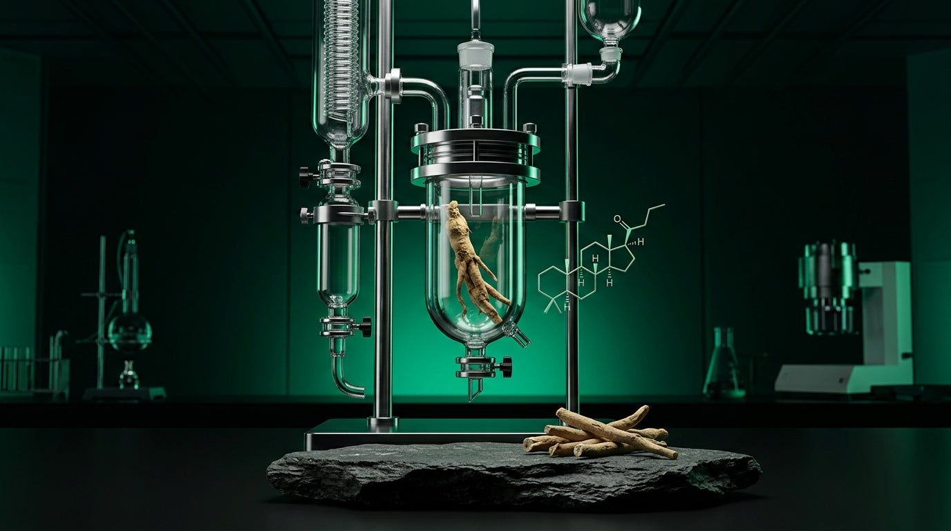 Imagen de portada: Ashwagandha y Rendimiento Deportivo: La Ciencia del Cortisol y la Fuerza