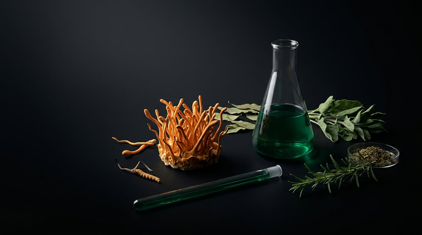Imagen de portada: Cordyceps Clinical Studies: Cortisol and Stress Management Science