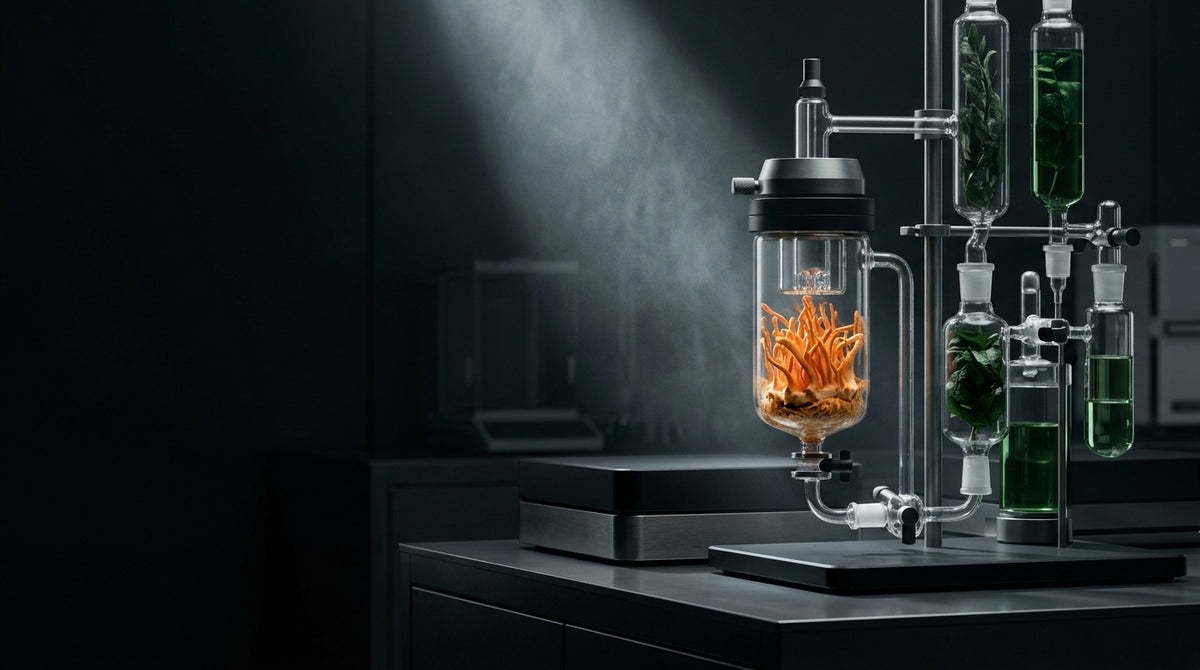 Imagen de portada: Cordyceps para la resistencia: Ciencia, Energía Celular y VO₂ Max