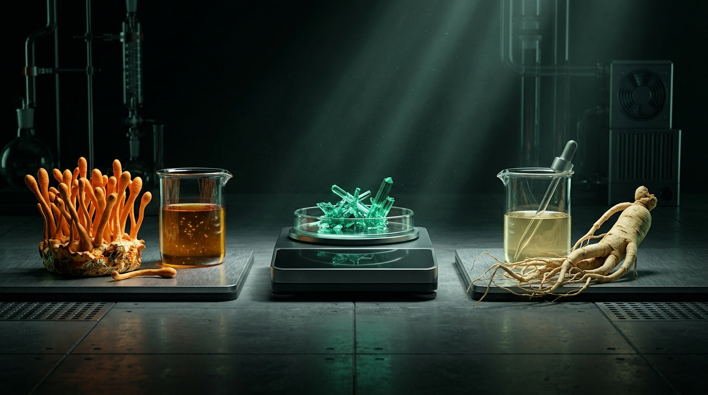 Imagen de portada: Cordyceps vs Ginseng: ¿Cuál es el Mejor Adaptógeno para la Energía?