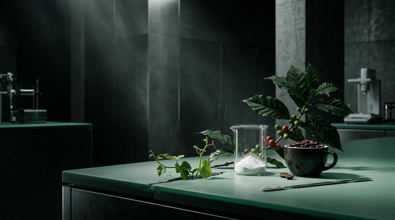 Imagen de portada: Creatina y Café: Guía Científica sobre su Interacción y Rendimiento