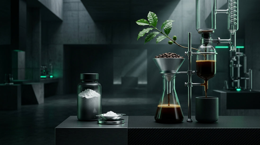 Imagen de portada: Creatina y cafeína interacción efectos: Guía Científica Definitiva 2026