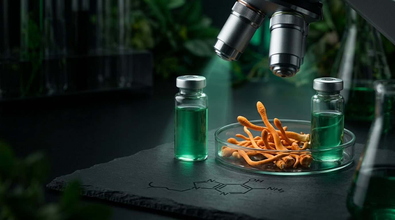 Imagen de portada: Estudios científicos de Cordyceps y sistema inmune: La Guía Definitiva 2026