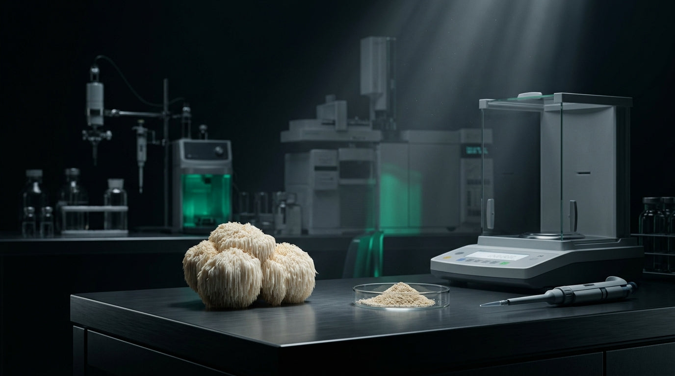 Imagen de portada: Lion's Mane Clinical Studies Cortisol: Science on Stress and Focus