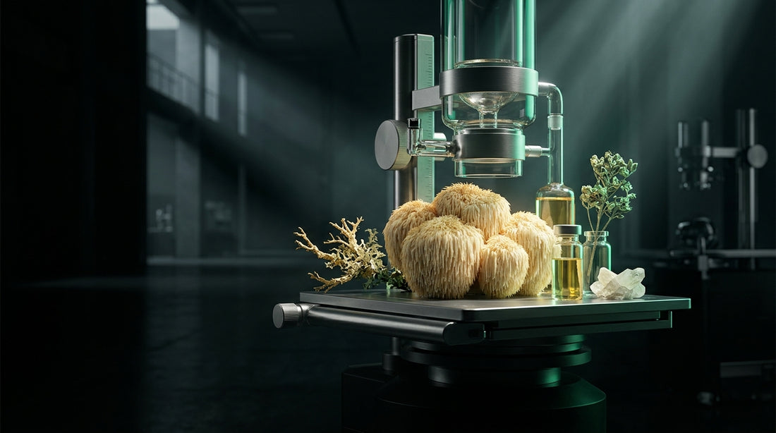 Imagen de portada: Melena de León Combinado con Vitamina D: La Sinergia Definitiva para Tu Cerebro y Sistema Inmune