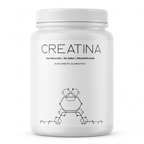 Bote blanco de KÓRE Creatina monohidratada, vista frontal